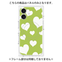 プレミアムパネル with MagSafe［ Dot Hearts - Green ］