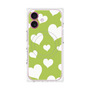 プレミアムパネル with MagSafe［ Dot Hearts - Green ］
