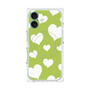 プレミアムパネル with MagSafe［ Dot Hearts - Green ］