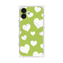 プレミアムパネル with MagSafe［ Dot Hearts - Green ］