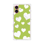 プレミアムパネル with MagSafe［ Dot Hearts - Green ］