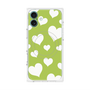 プレミアムパネル with MagSafe［ Dot Hearts - Green ］