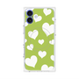 プレミアムパネル with MagSafe［ Dot Hearts - Green ］