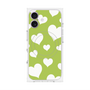プレミアムパネル with MagSafe［ Dot Hearts - Green ］
