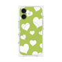 プレミアムパネル with MagSafe［ Dot Hearts - Green ］