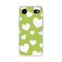 プレミアムパネル with MagSafe［ Dot Hearts - Green ］