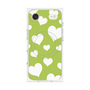 プレミアムパネル with MagSafe［ Dot Hearts - Green ］