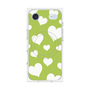 プレミアムパネル with MagSafe［ Dot Hearts - Green ］