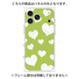プレミアムパネル with MagSafe［ Dot Hearts - Green ］
