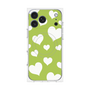 プレミアムパネル with MagSafe［ Dot Hearts - Green ］