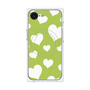 プレミアムパネル with MagSafe［ Dot Hearts - Green ］