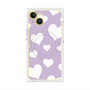 プレミアムパネル with MagSafe［ Dot Hearts - Purple ］