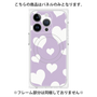 プレミアムパネル with MagSafe［ Dot Hearts - Purple ］