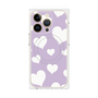 プレミアムパネル with MagSafe［ Dot Hearts - Purple ］