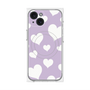 プレミアムパネル with MagSafe［ Dot Hearts - Purple ］