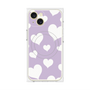 プレミアムパネル with MagSafe［ Dot Hearts - Purple ］