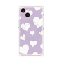 プレミアムパネル with MagSafe［ Dot Hearts - Purple ］