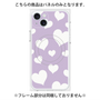 プレミアムパネル with MagSafe［ Dot Hearts - Purple ］