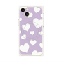プレミアムパネル with MagSafe［ Dot Hearts - Purple ］