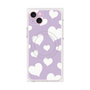 プレミアムパネル with MagSafe［ Dot Hearts - Purple ］
