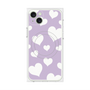 プレミアムパネル with MagSafe［ Dot Hearts - Purple ］