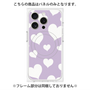 プレミアムパネル with MagSafe［ Dot Hearts - Purple ］
