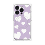 プレミアムパネル with MagSafe［ Dot Hearts - Purple ］