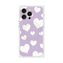 プレミアムパネル with MagSafe［ Dot Hearts - Purple ］