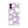 プレミアムパネル with MagSafe［ Dot Hearts - Purple ］