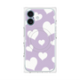 プレミアムパネル with MagSafe［ Dot Hearts - Purple ］