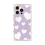プレミアムパネル with MagSafe［ Dot Hearts - Purple ］