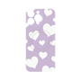 プレミアムパネル with MagSafe［ Dot Hearts - Purple ］