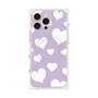 プレミアムパネル with MagSafe［ Dot Hearts - Purple ］