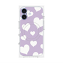 プレミアムパネル with MagSafe［ Dot Hearts - Purple ］
