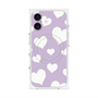 プレミアムパネル with MagSafe［ Dot Hearts - Purple ］