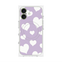 プレミアムパネル with MagSafe［ Dot Hearts - Purple ］