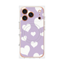 プレミアムパネル with MagSafe［ Dot Hearts - Purple ］
