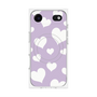 プレミアムパネル with MagSafe［ Dot Hearts - Purple ］