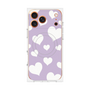 プレミアムパネル with MagSafe［ Dot Hearts - Purple ］