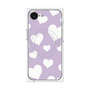 プレミアムパネル with MagSafe［ Dot Hearts - Purple ］