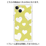 プレミアムパネル with MagSafe［ Dot Hearts - Yellow ］