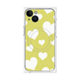 プレミアムパネル with MagSafe［ Dot Hearts - Yellow ］