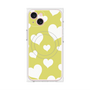 プレミアムパネル with MagSafe［ Dot Hearts - Yellow ］