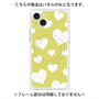 プレミアムパネル with MagSafe［ Dot Hearts - Yellow ］