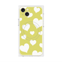 プレミアムパネル with MagSafe［ Dot Hearts - Yellow ］
