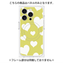 プレミアムパネル with MagSafe［ Dot Hearts - Yellow ］