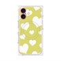 プレミアムパネル with MagSafe［ Dot Hearts - Yellow ］