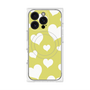 プレミアムパネル with MagSafe［ Dot Hearts - Yellow ］