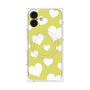 プレミアムパネル with MagSafe［ Dot Hearts - Yellow ］