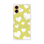 プレミアムパネル with MagSafe［ Dot Hearts - Yellow ］